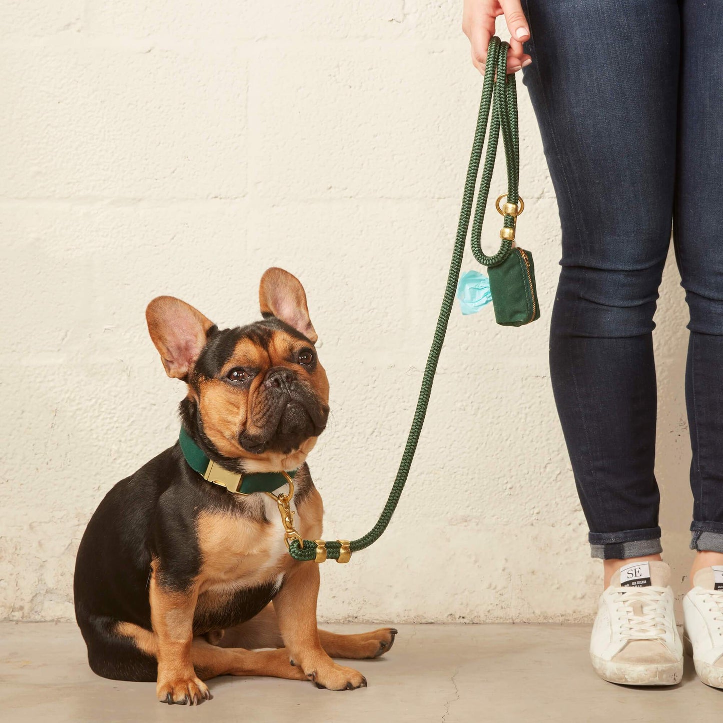 Foggy Dog Evergreen Marine Rope Dog Leash