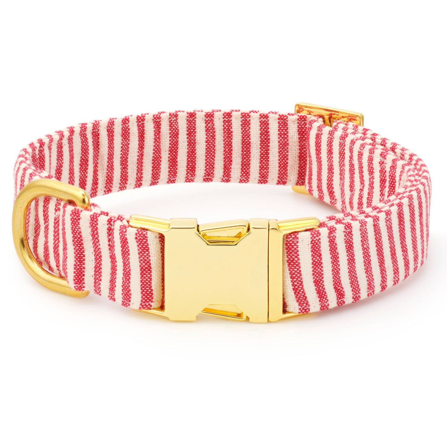 Foggy Dog Red Stripe Collar