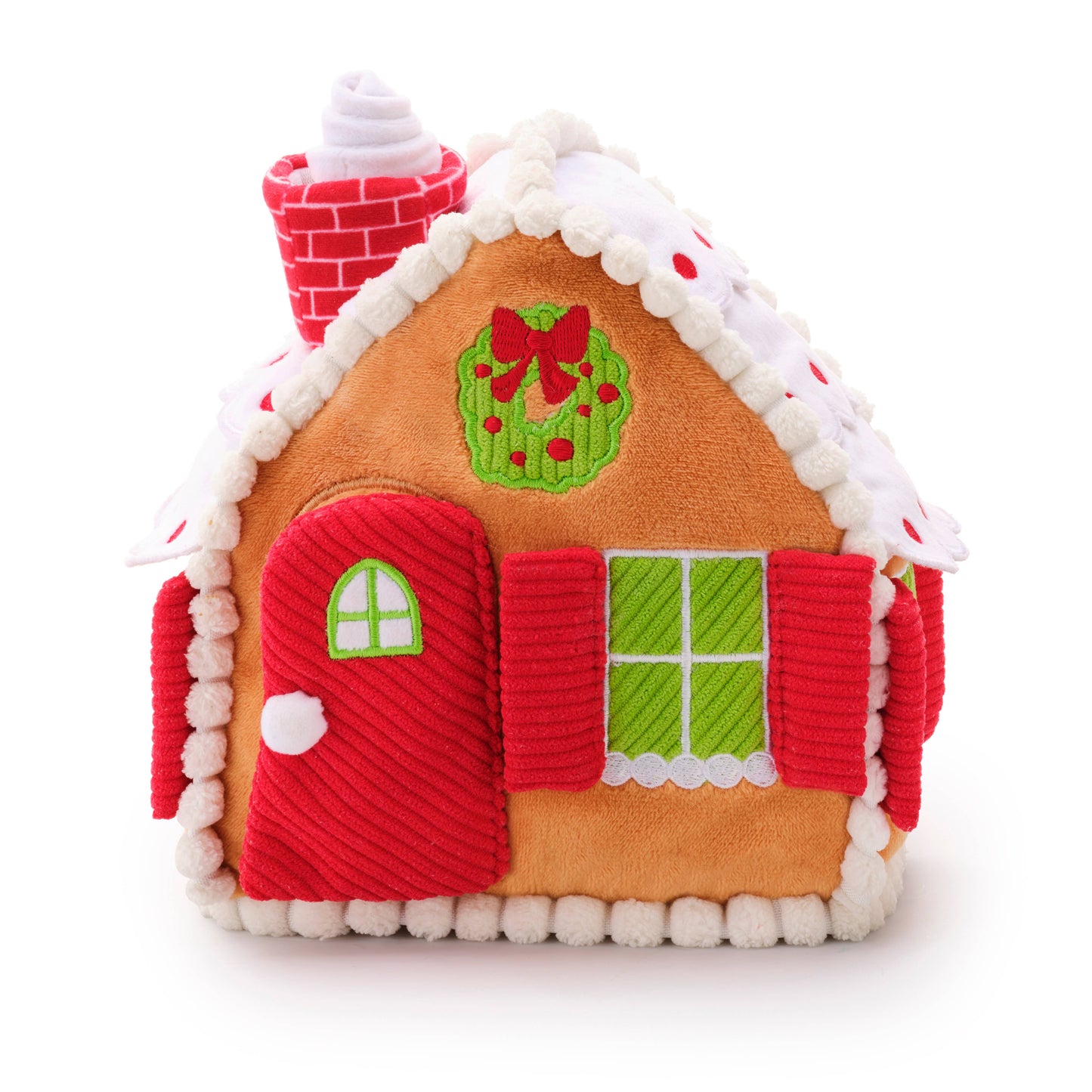 Foggy Dog Gingerbread House Snuffle Toy