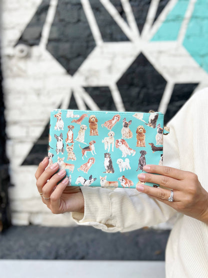 Dog gift bag, loaf, cute pouch | doodle, golden, frenchie