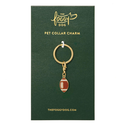 Football Collar Charm