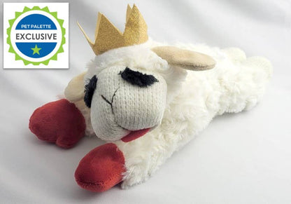 Lamb Chop with Crown Medium 10.5" Plush Dog Toy