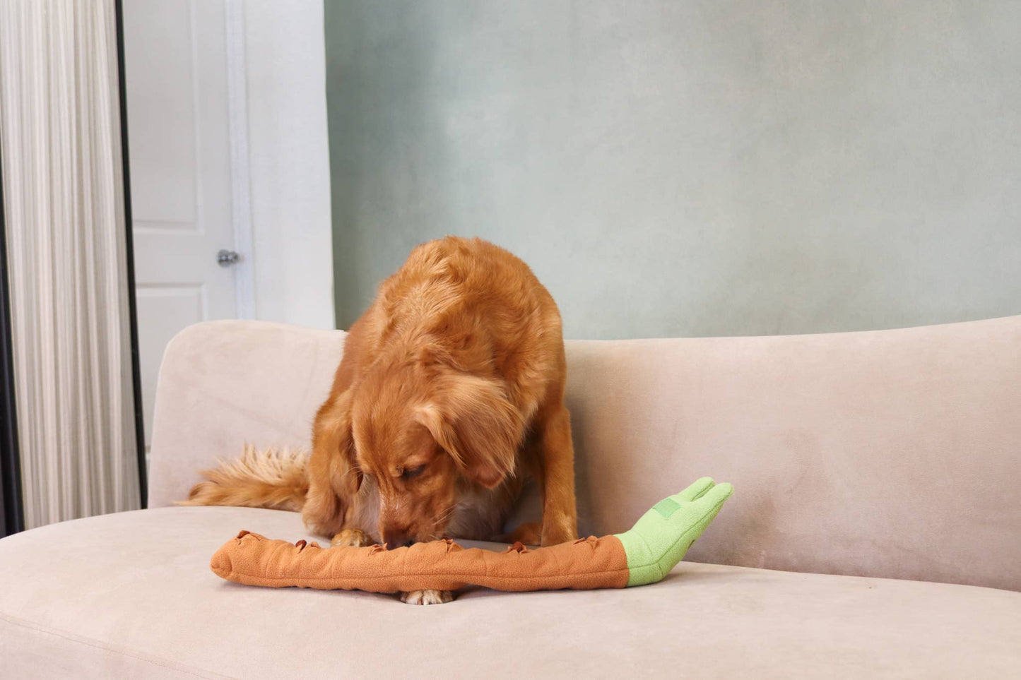Snail Rollup Snuffle Toy