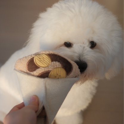 CREPE DOG TOY