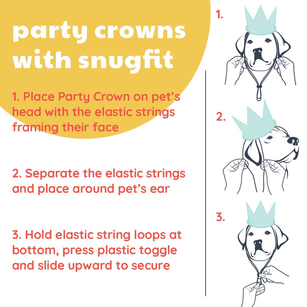 Party Crown Blue