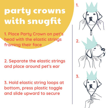 Party Crown Blue