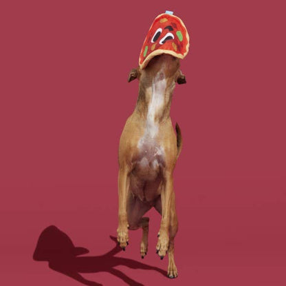 BARK Signore Pizza Face Dog Toy