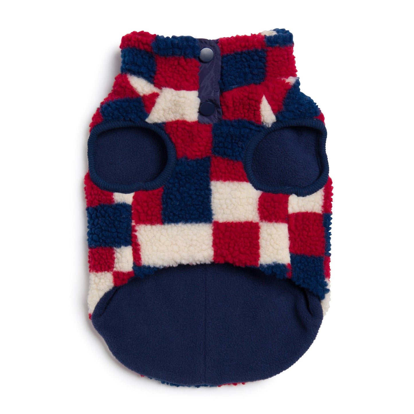 Fab Ski Sherpa Vest Navy