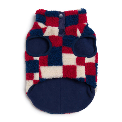 Fab Ski Sherpa Vest Navy