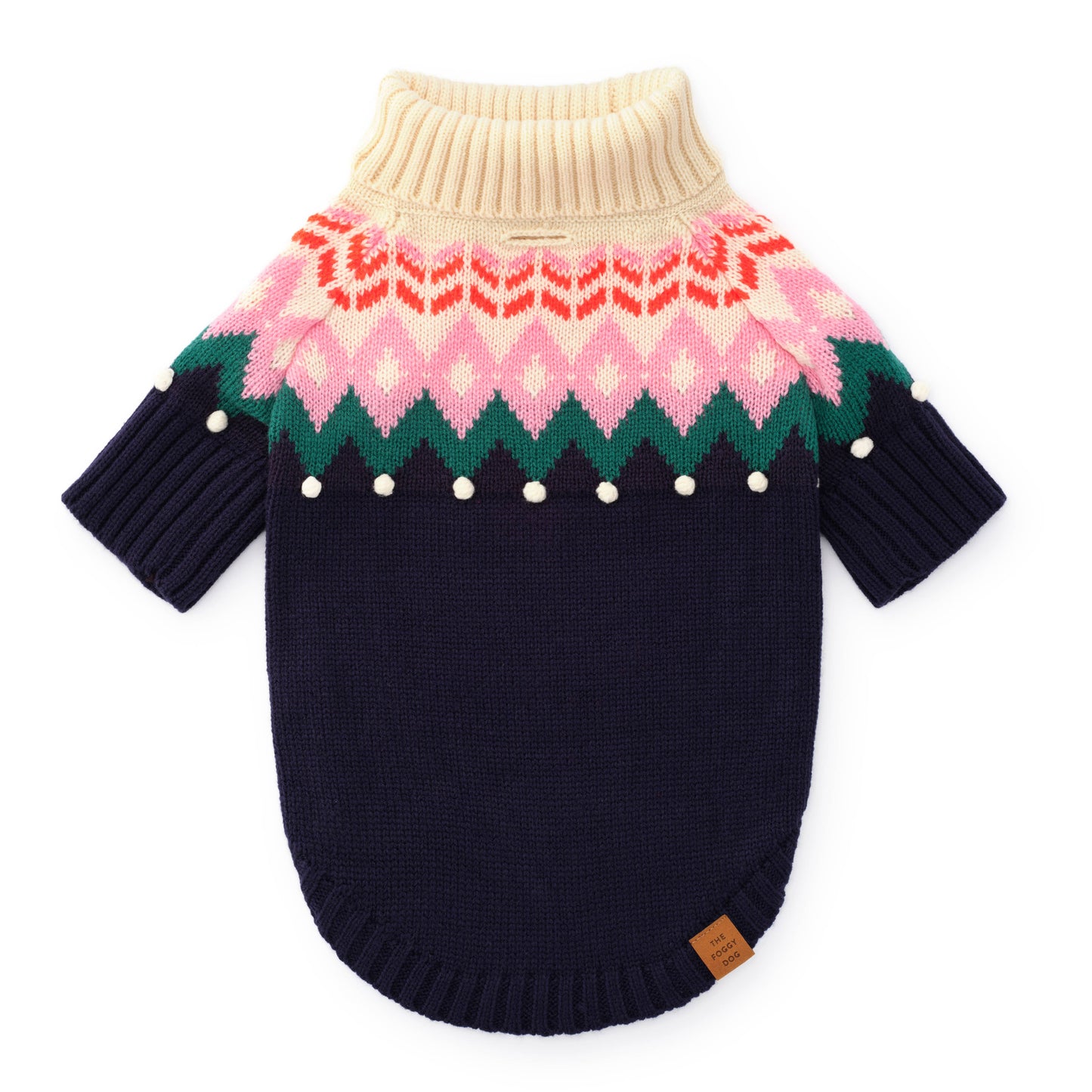 Foggy Dog Fair Isle Bobble Sweater
