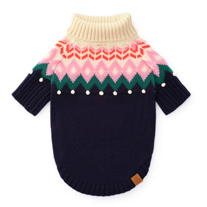 Foggy Dog Fair Isle Bobble Sweater