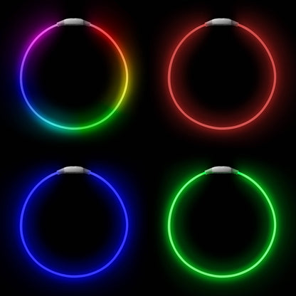Nite Ize Rechargeable LED Safety Necklace Disco