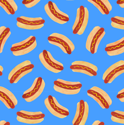 Hot Diggity Dog Summer Dog Collar