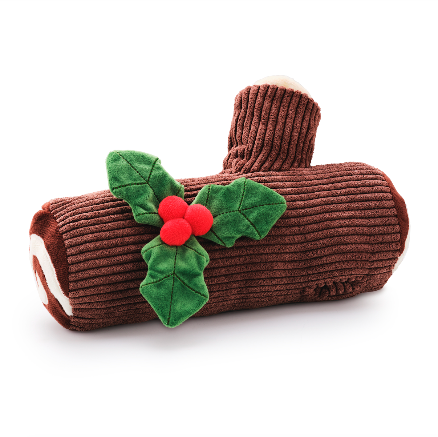 Foggy Dog Yule Log Interactive Snuffle Toy