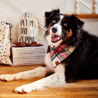 Foggy Dog Regent Plaid Flannel Bandana