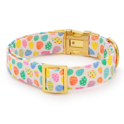 Easter Eggs Dog Collar
