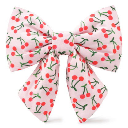 Cherry Jubilee Lady Dog Bow