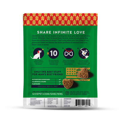 GivePet Gingerbone House Treats
