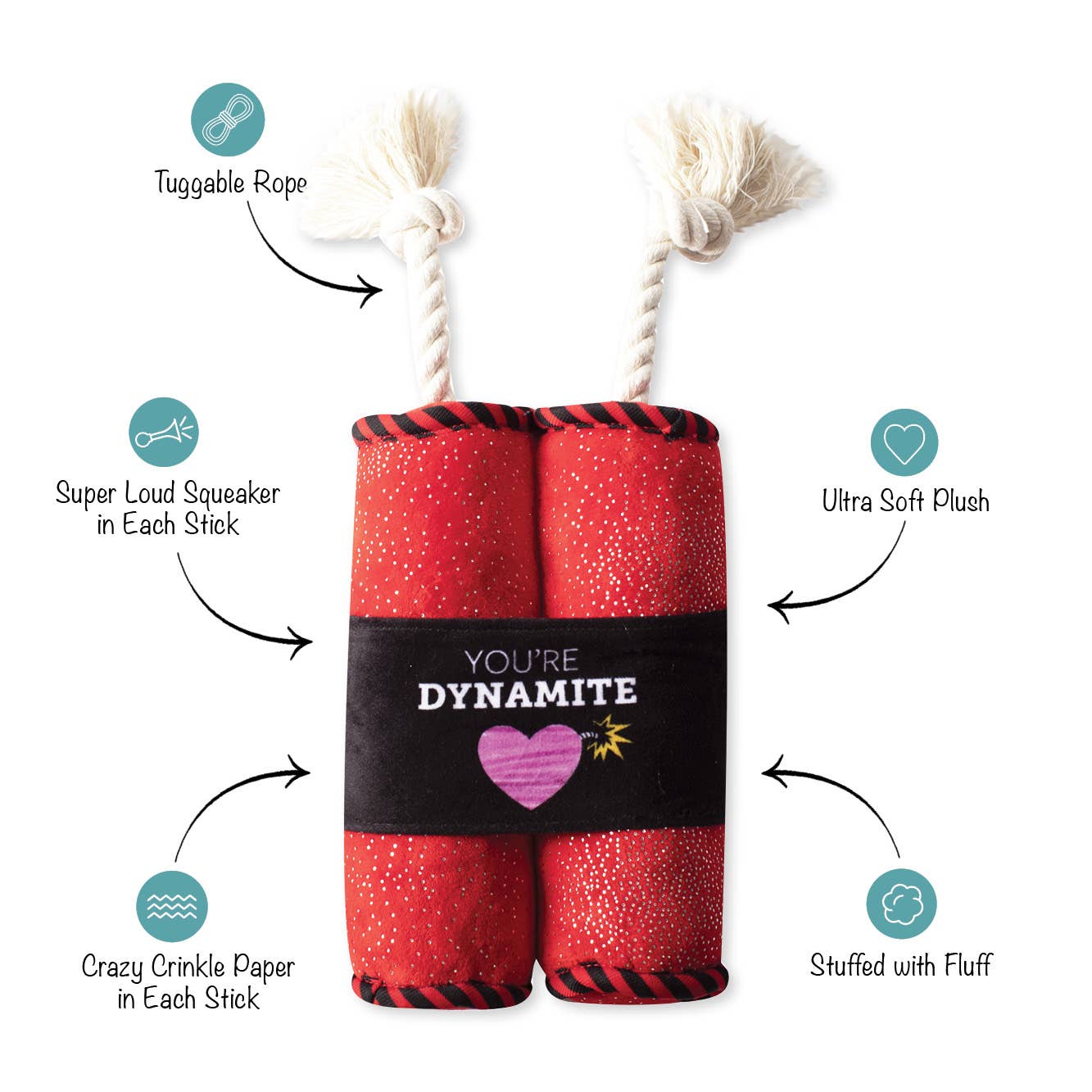 PetShop You're Dynamite Dog Toy