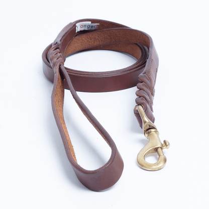 Leather Braided Leash by ANGEL™