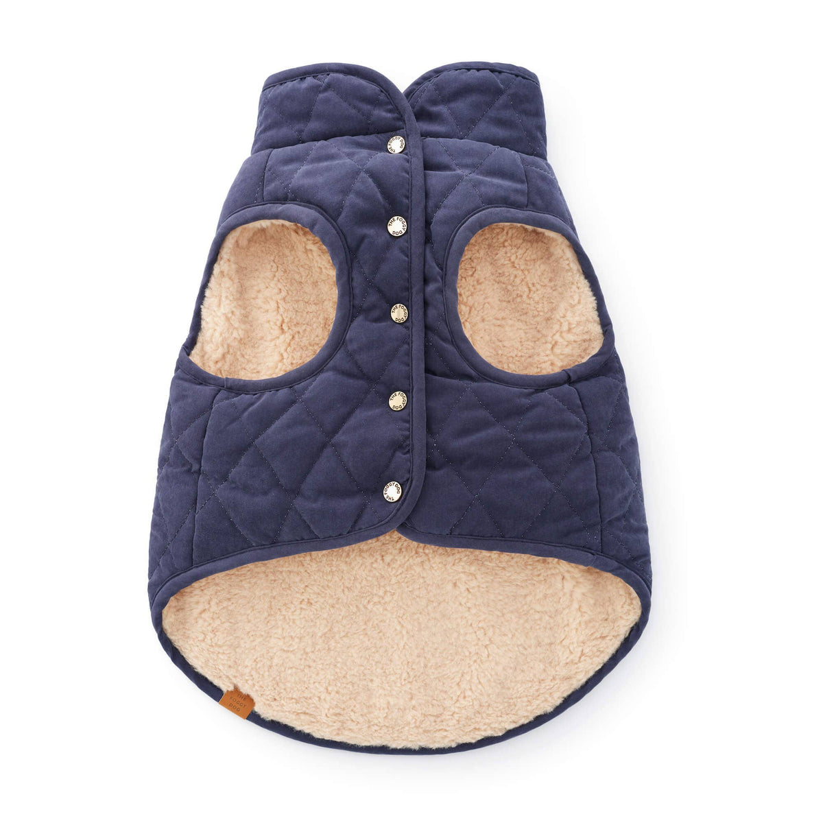Navy Sherpa Jacket