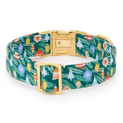 Festive Ornaments Dog Collar