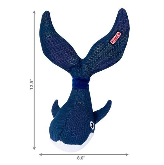KONG® Shakers™ Whale Toy Medium
