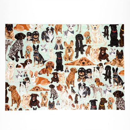 Furry Friends - 1,000 Piece Dogs Jigsaw Puzzle