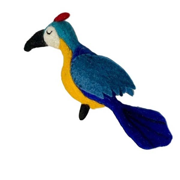 Cat Toy, Wool Kicker, Tropical Birds