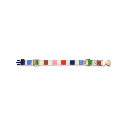 Kate Spade Small Dog Collar, Adventure Stripe