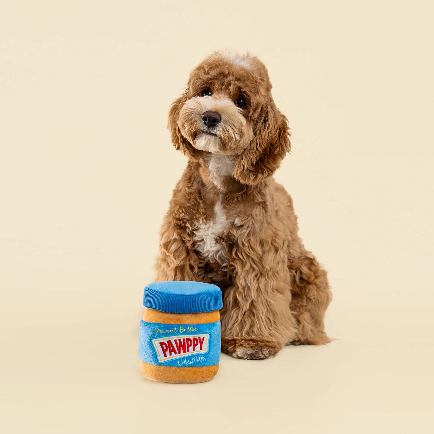 Peanut Butter Enrichment Puzzle Snuffle Dog Toy