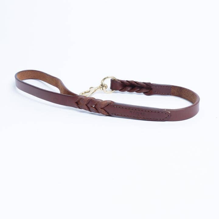 Leather Braided Leash by ANGEL™