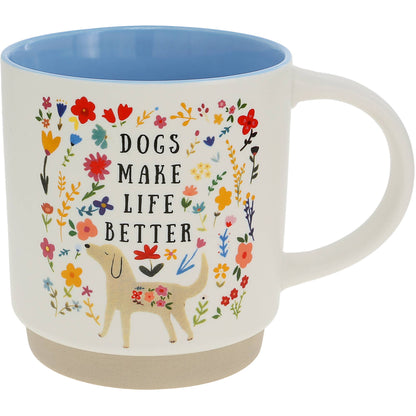Dog Home Mug 18oz