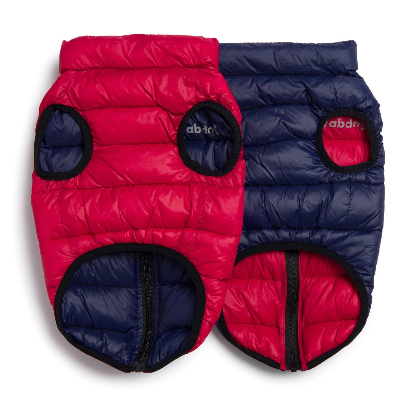 Pack N' Go Reversible Puffer Red/Navy
