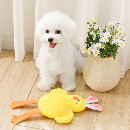 HugSmart Pet - Hoppin' Easter | Easter Chick -Dog Plush Toy