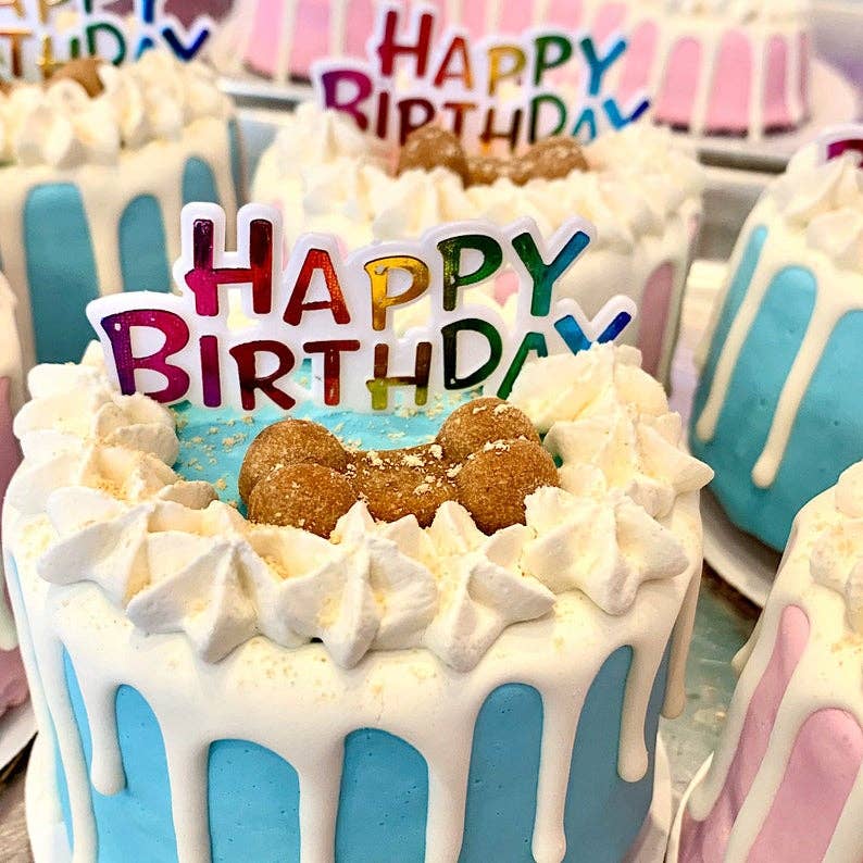 Dog Cake Bakery | Dog Birthday Cake Blue