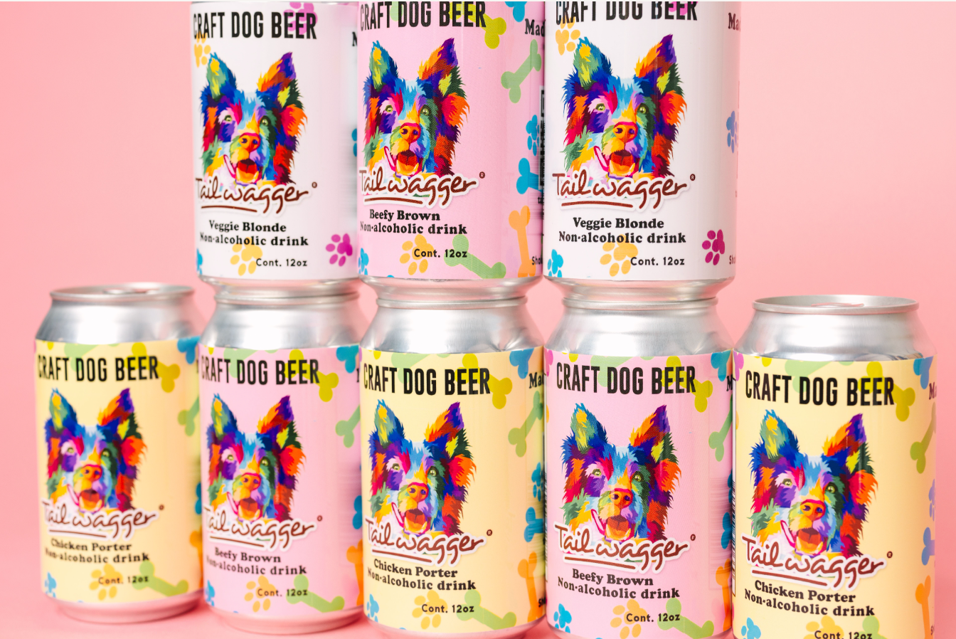 Veggie Blonde Dog Beer