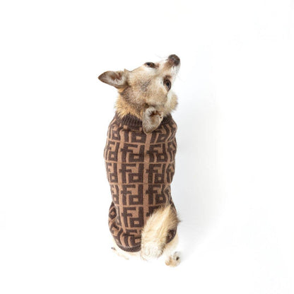 Designer Sweater Brown
