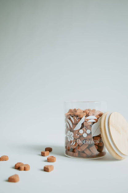 Love Bites - Organic Dog Treats, Strawberry & Peanut Butter