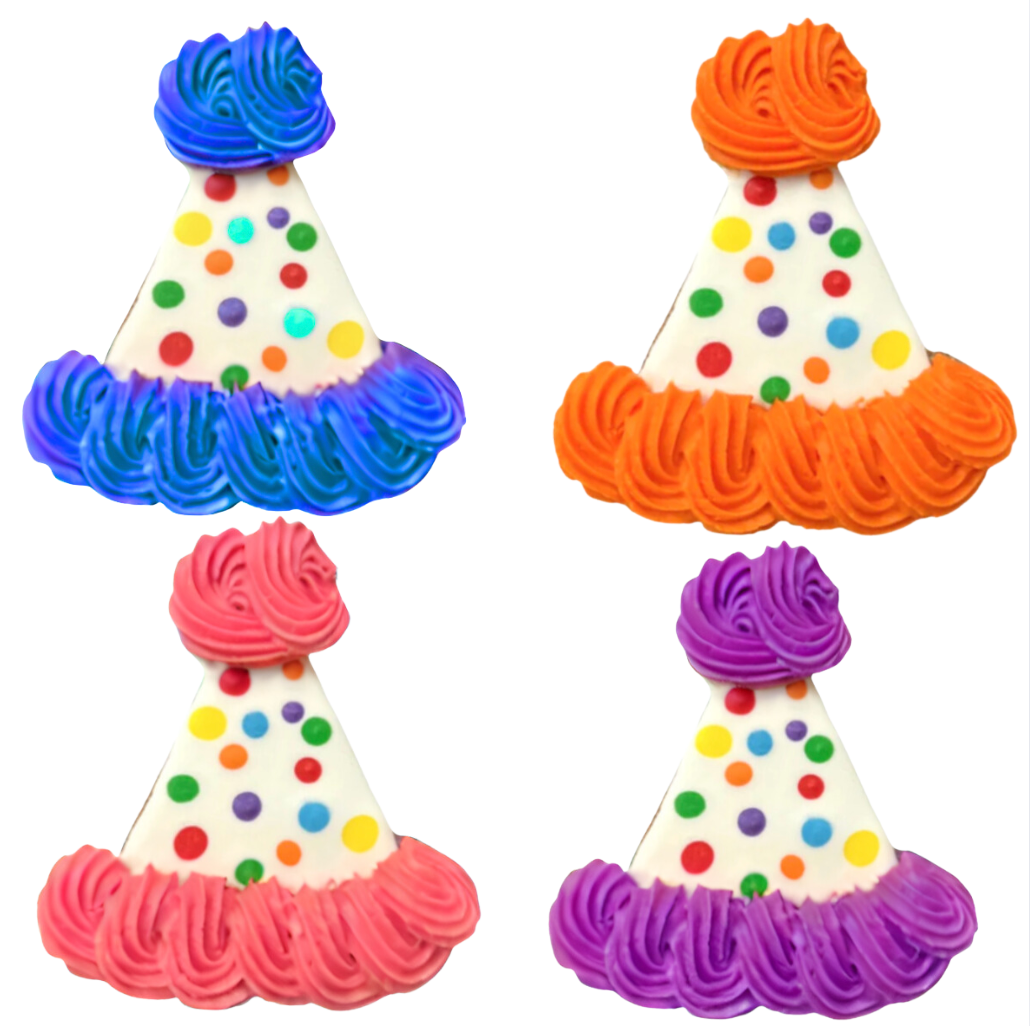Birthday Hat Cookie