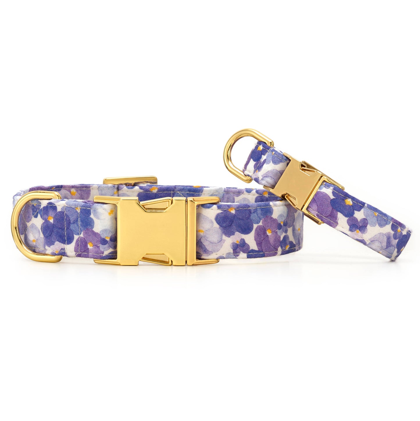 Pressed Pansies Collar
