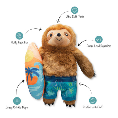Makin Waves Plush Dog Toy