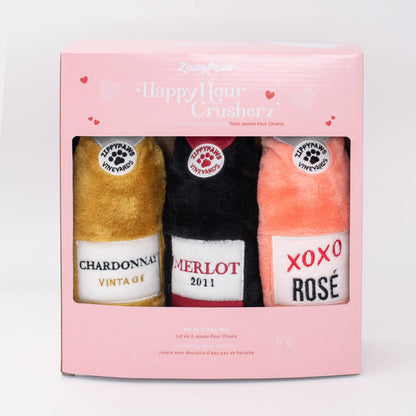 Happy Hour Crusherz - Valentine's (3-pack) - Dog Toy