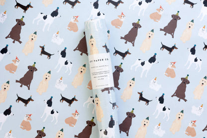 Party Dogs Wrapping Paper Continuous Roll