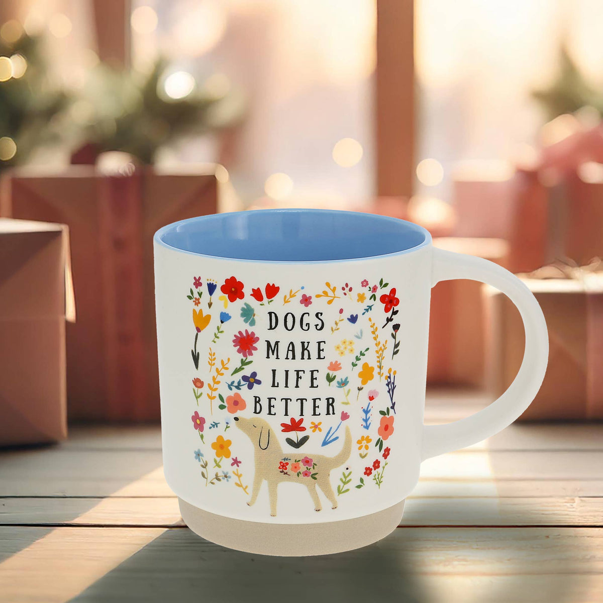 Dog Home Mug 18oz