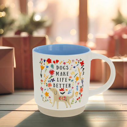 Dog Home Mug 18oz