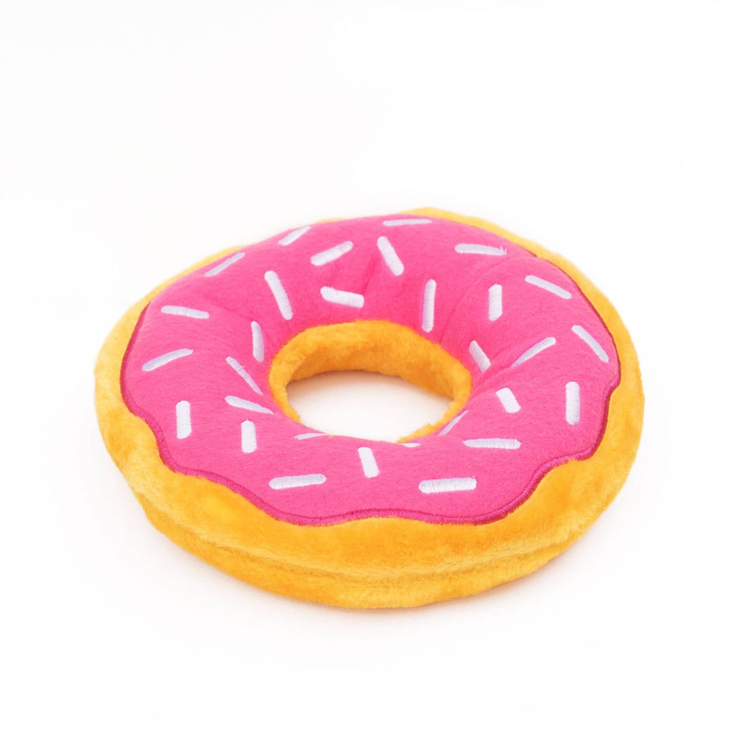 Junior Donutz - Strawberry - Large Dog Toy