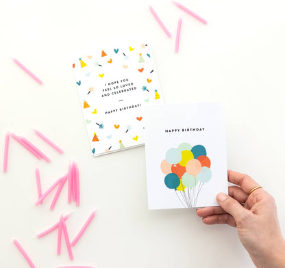 Loved & Celebrated Birthday Card