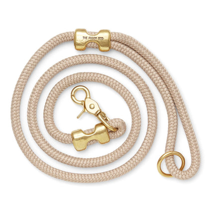 Foggy Dog Flax Marine Rope Leash