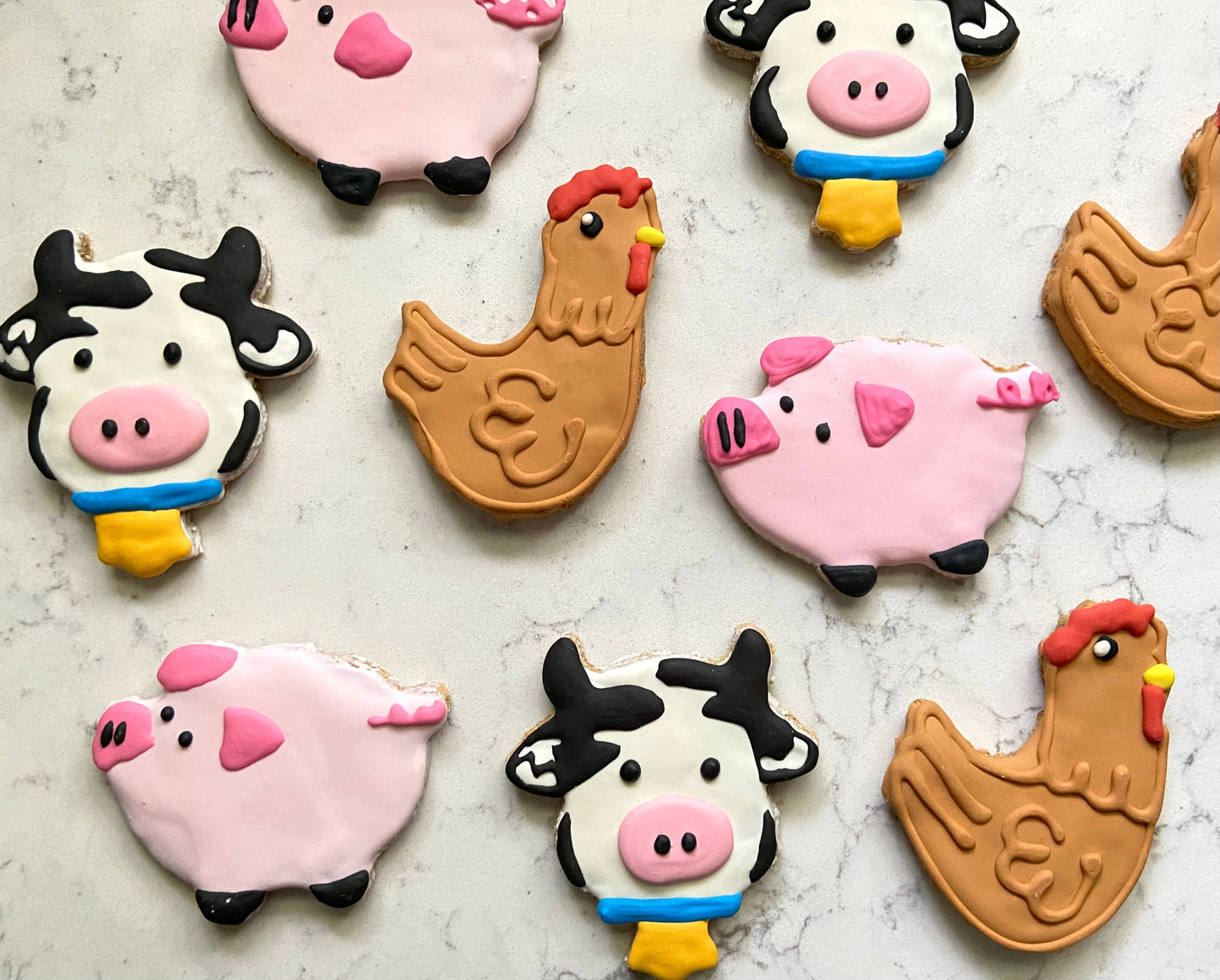 Lucky Biscuit Farm Friend Cookies